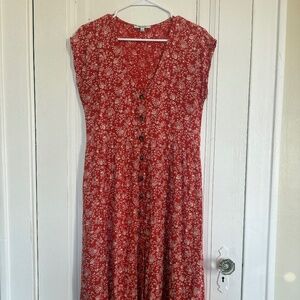 Women’s Madewell long flowy dress